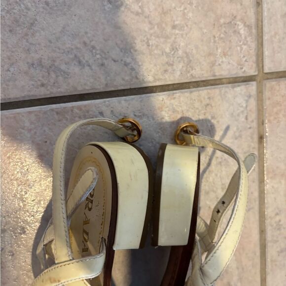 PRADA BRAIDED THONG SANDALS twisted flip flops
Shoes SLINGBACK FLATS open toe - Picture 4 of 7